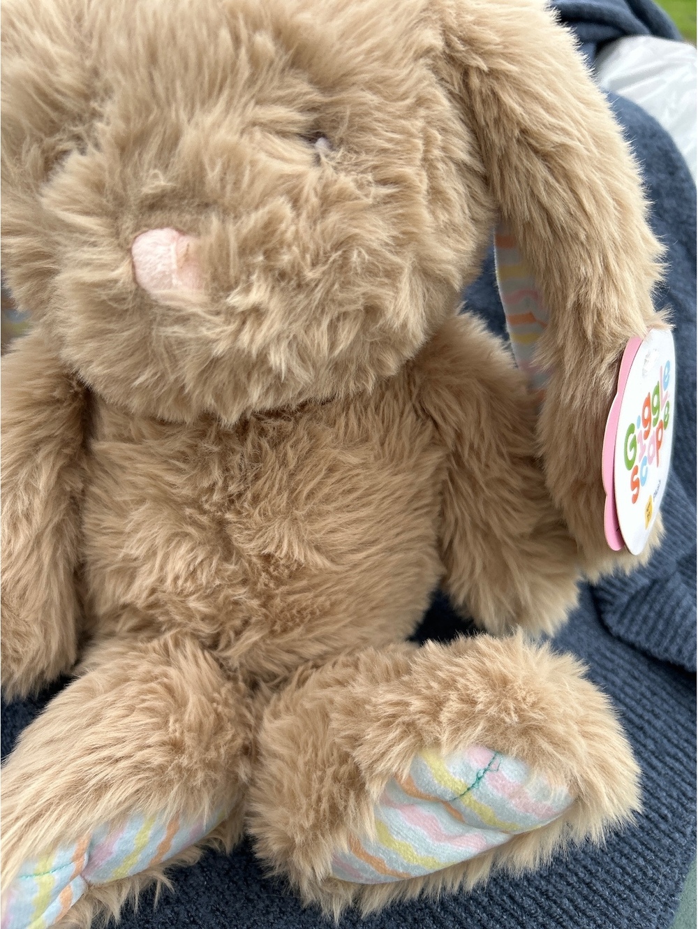Giggle Scape Plush Bunny Soft Toy for Kids